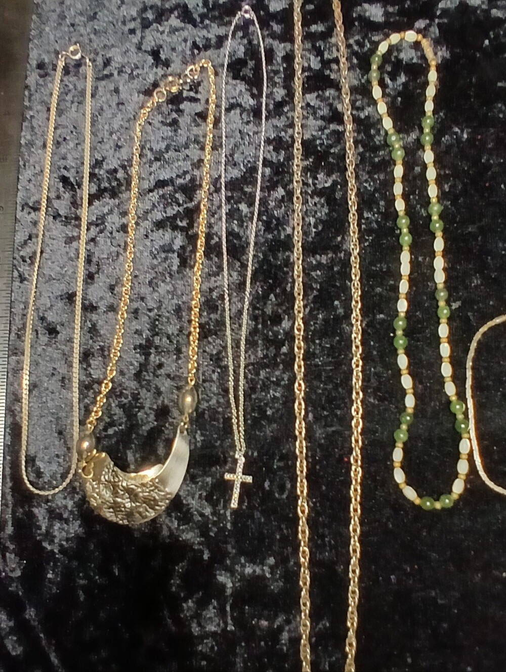Vintage Gold-Tone Mixed Pendant Necklaces - Women Jewelry